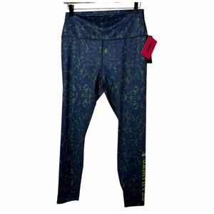 FOCO SEATTLE SEAHAWKS CLOUUD BIG WORDMARK LEGGINGS WOMEN'S XL NFL LICENSED NWT